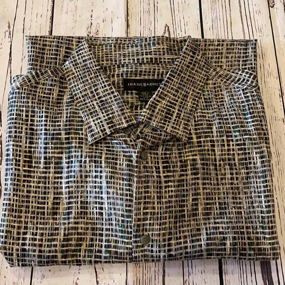 Jhane Barnes Silk Shirt